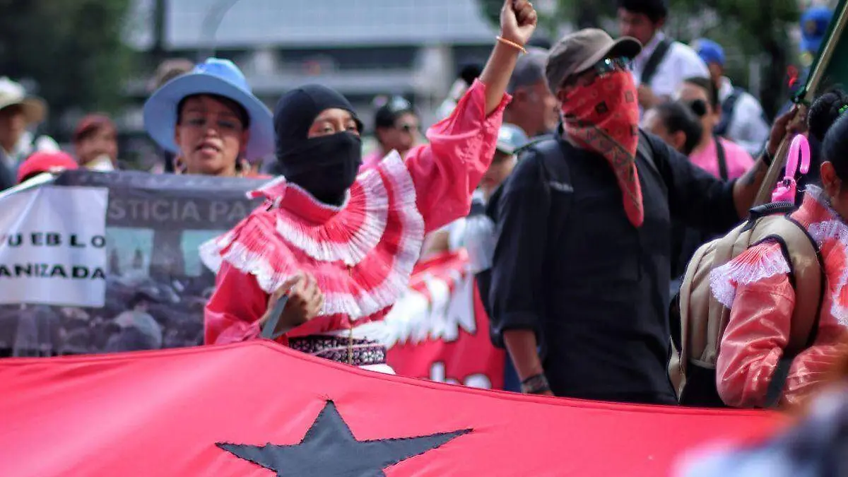 EZLN marcha en cdmx